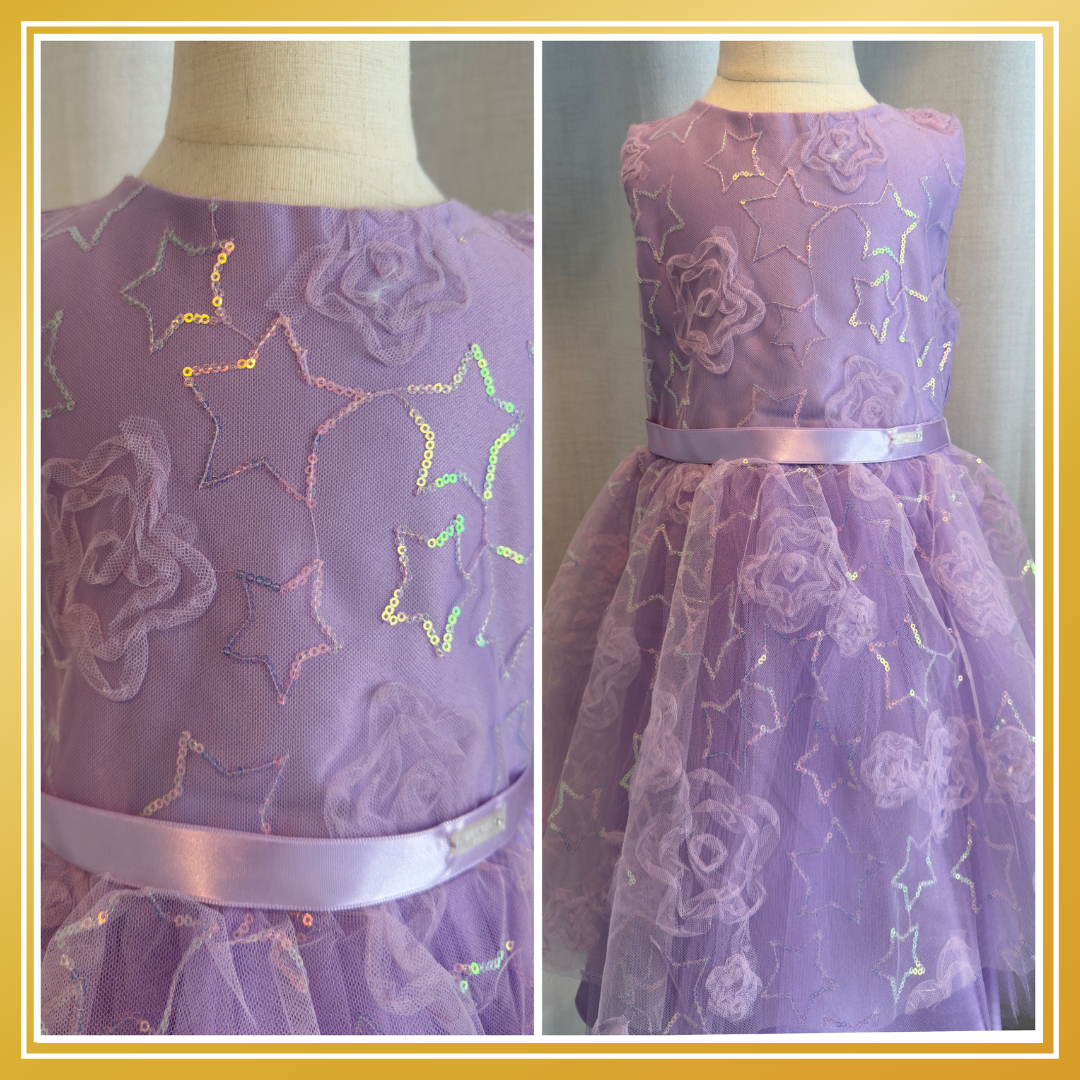 Estrellas de Lavanda Dress