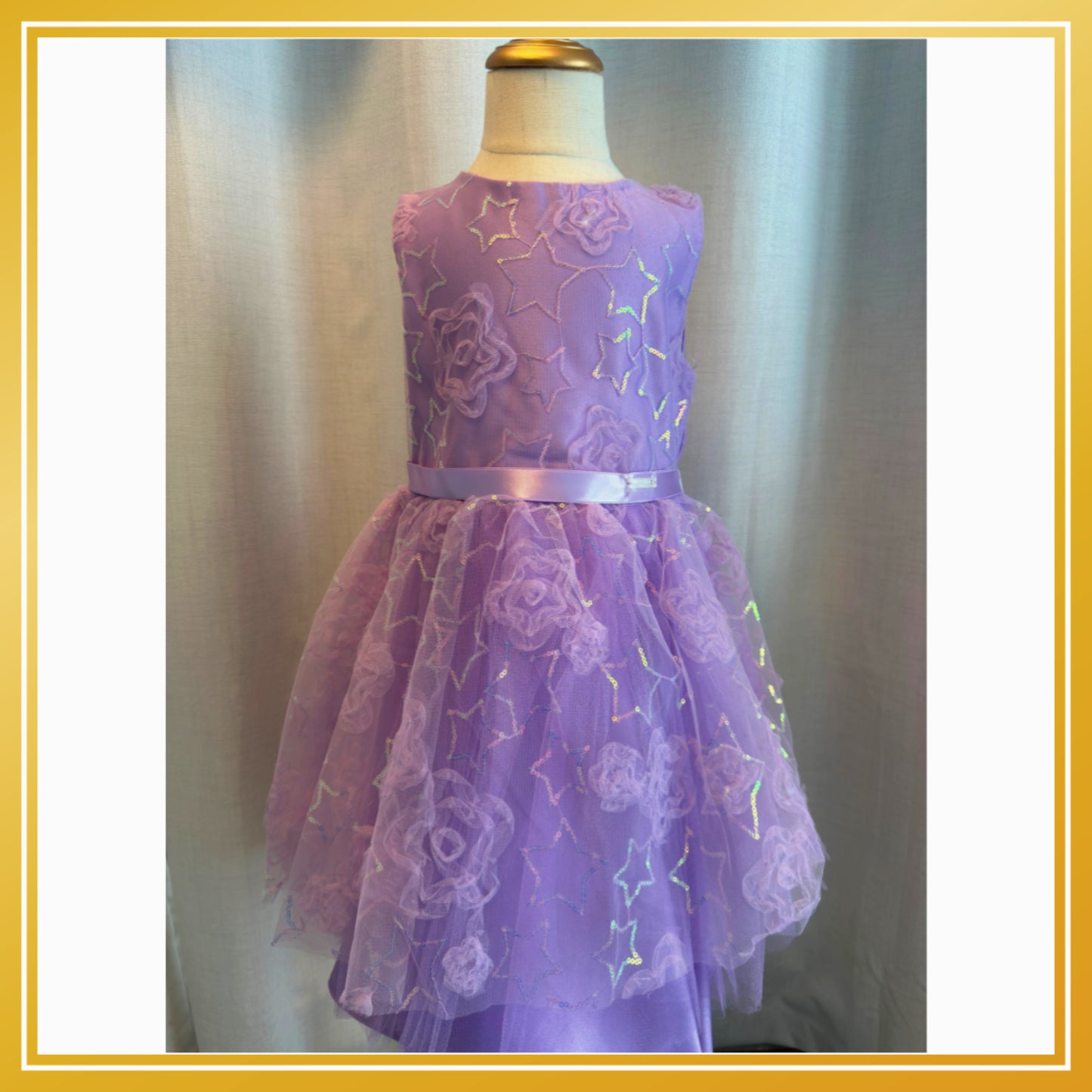 Estrellas de Lavanda Dress