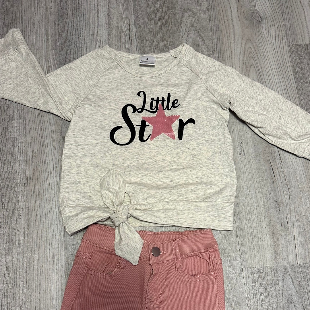 Little Star Jean Set