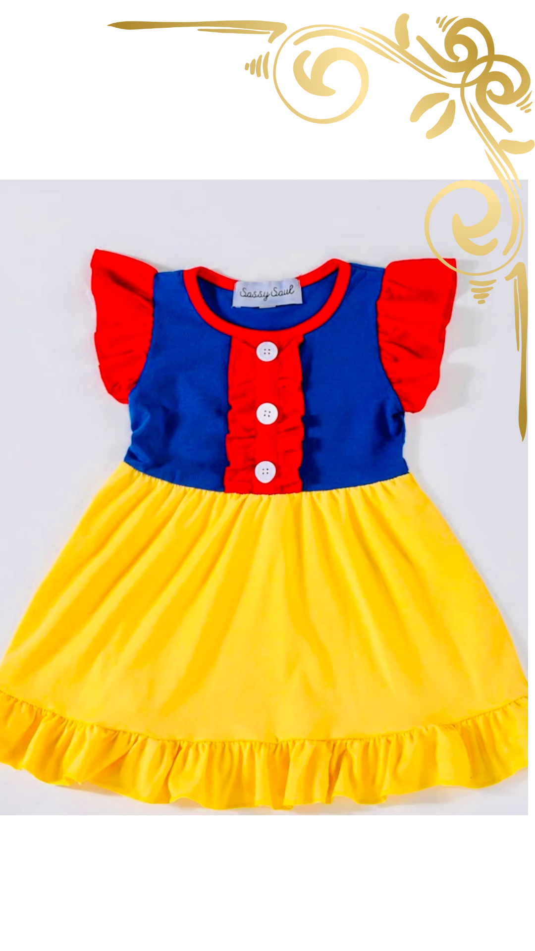 Snow White Ruffle Dress