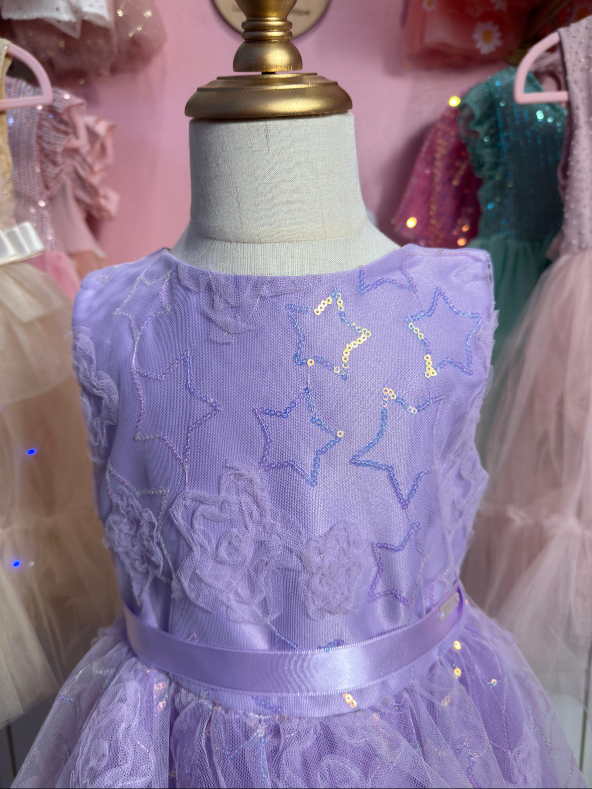 Estrellas de Lavanda Dress