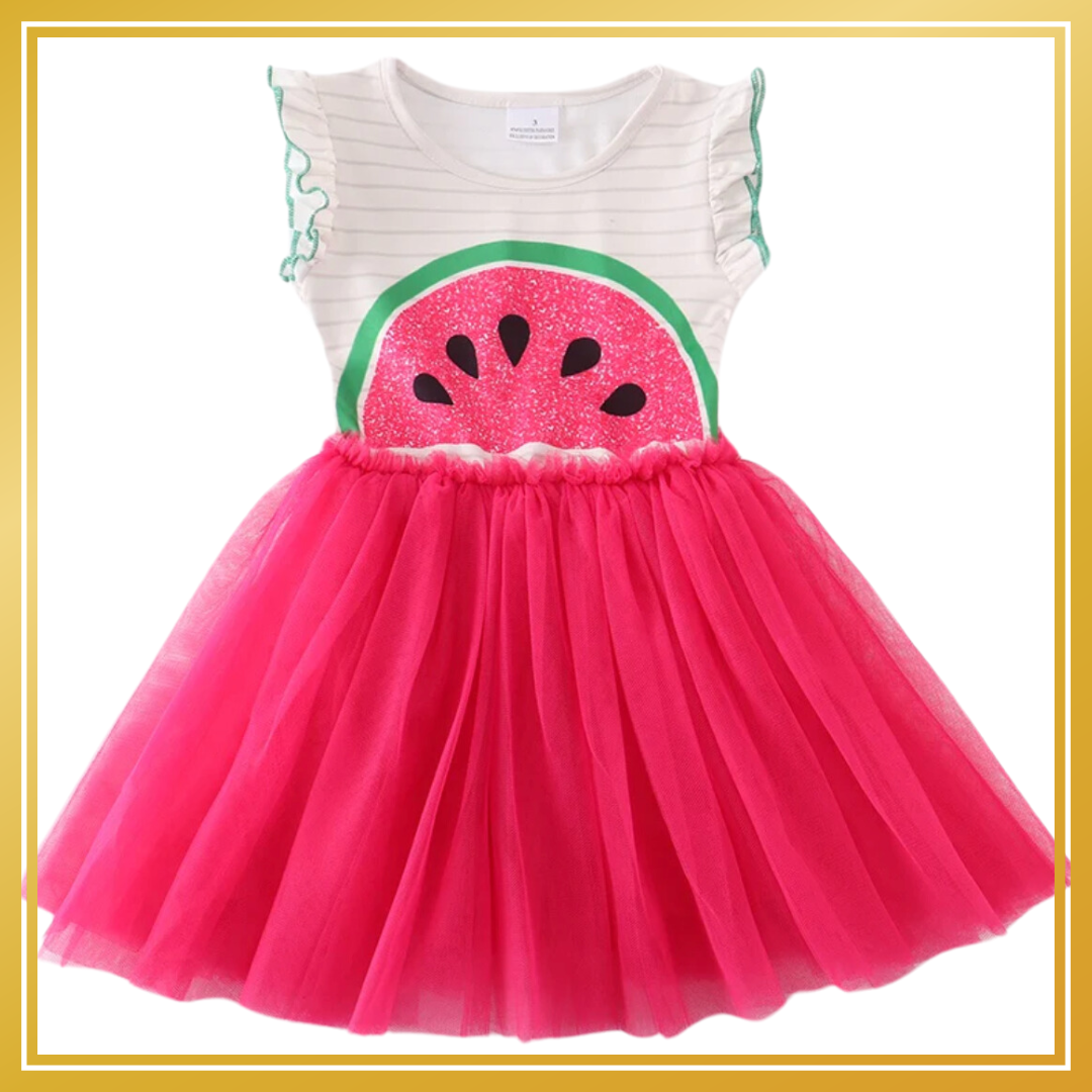 Watermelon Tulle Dress