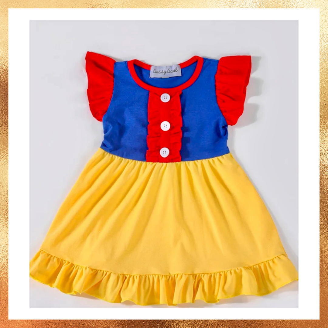 Snow White Ruffle Dress