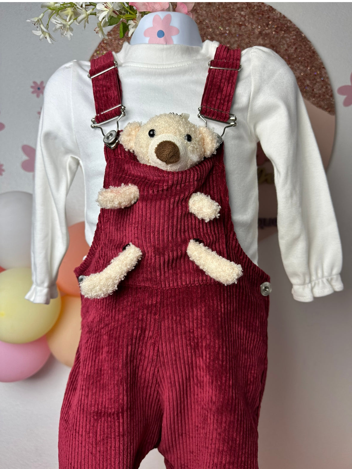 Lily Bear - Overalls Set